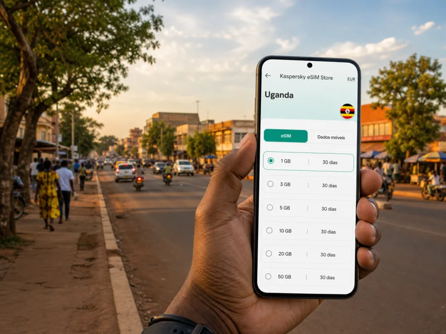 Gulu com eSIM: internet móvel em Uganda