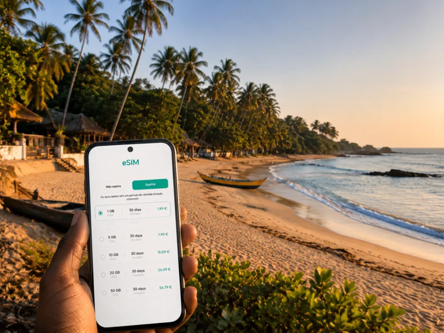eSIM em Cap Skirring: internet no Senegal