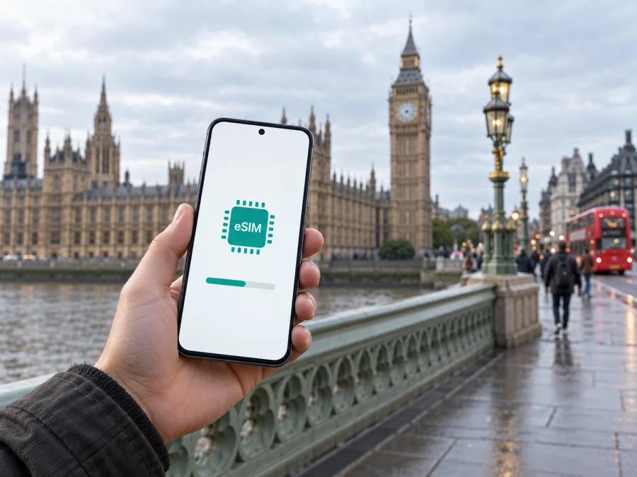 EE eSIM no Reino Unido: guia para viajantes