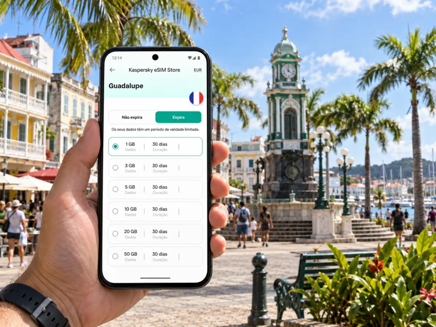 Pointe-a-Pitre eSIM: internet móvel em Guadalupe