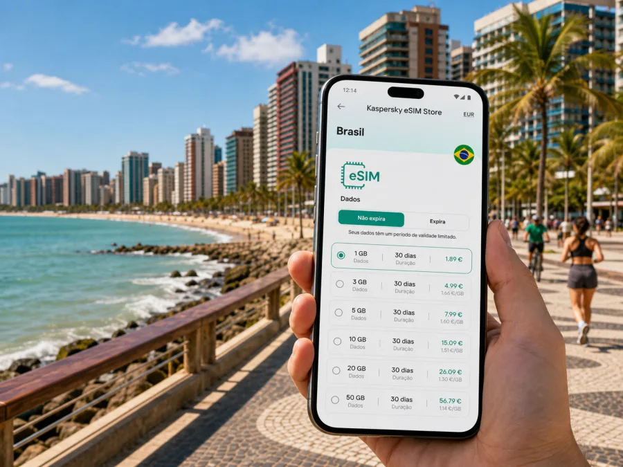 eSIM em Fortaleza: internet móvel para viajar