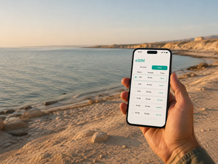 Dukhan: eSIM para conexão móvel e internet no Catar