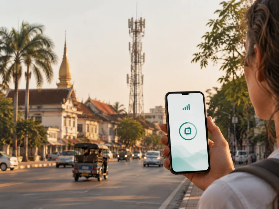 Unitel eSIM no Laos: o que verificar