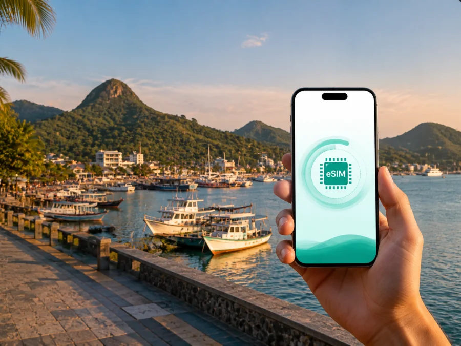 eSIM em Labuan Bajo: internet móvel na viagem