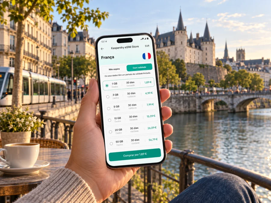 eSIM em Nantes: internet móvel para a sua viagem