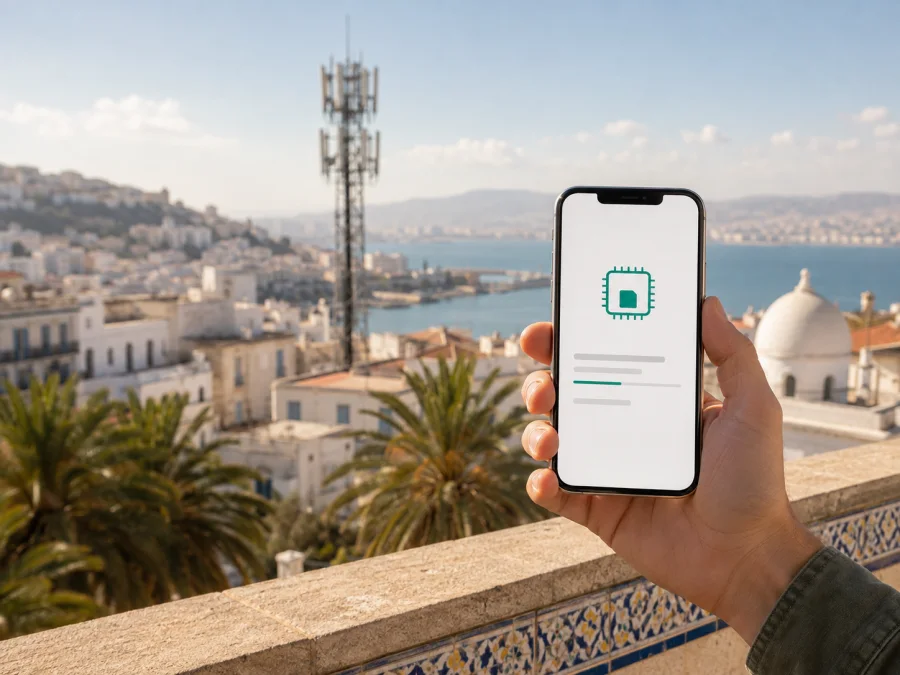 Djezzy eSIM na Argélia: o que verificar