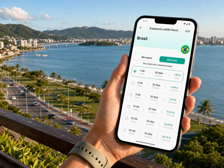 eSIM em Florianópolis: internet móvel na viagem