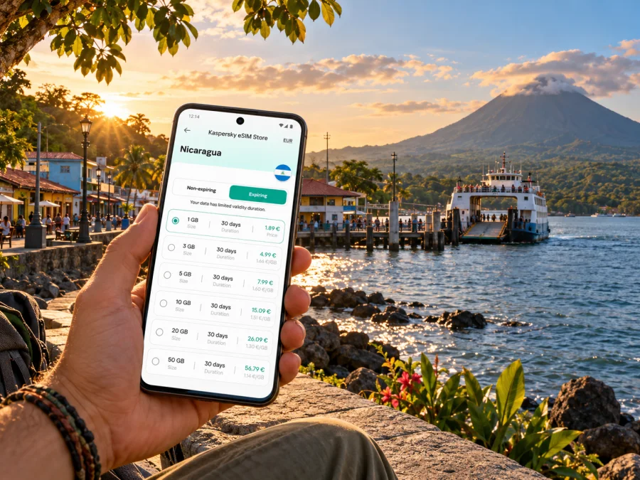 eSIM em Moyogalpa: internet em Ometepe