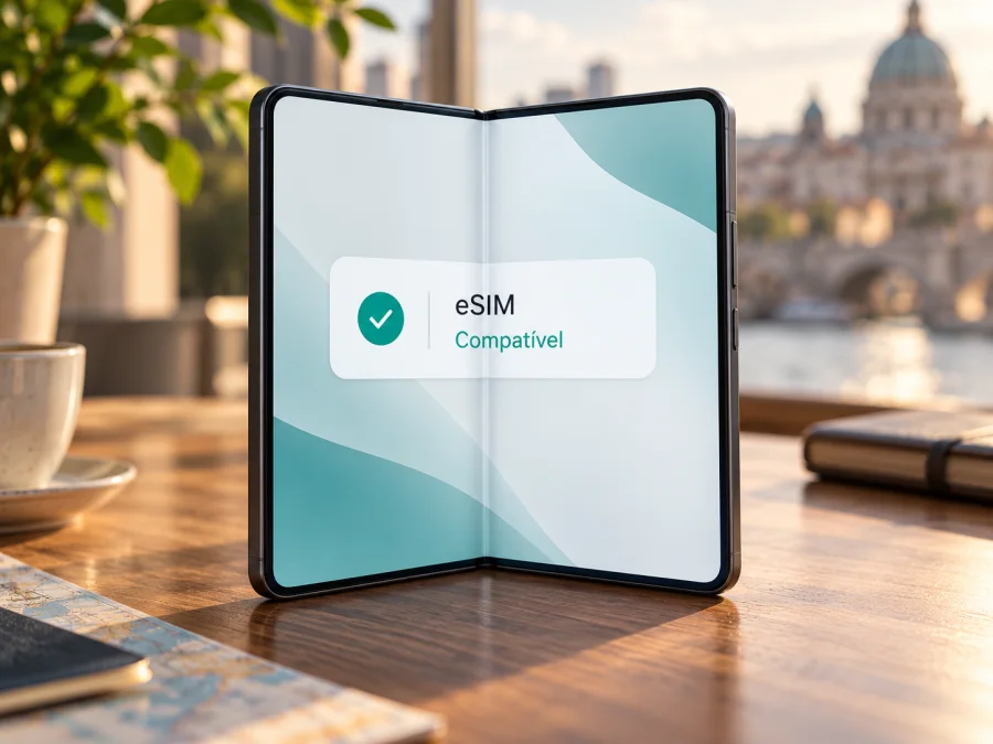 Samsung Galaxy Z Fold5 5G eSIM: compatibilidade