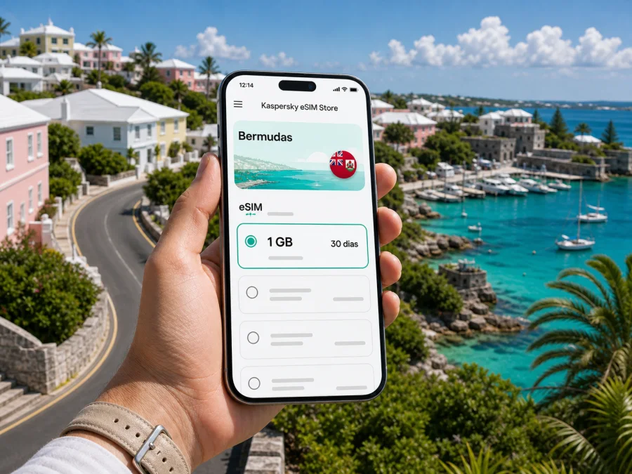 eSIM em Tucker's Town: internet nas Bermudas