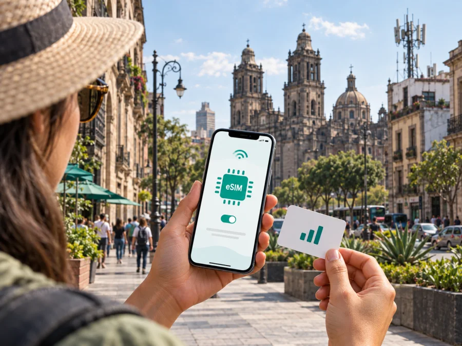 Oui Móvil eSIM no México: requisitos e cobertura