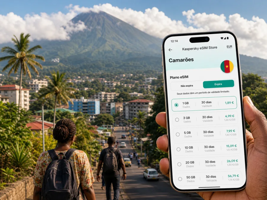 eSIM em Buea: internet móvel para viagem