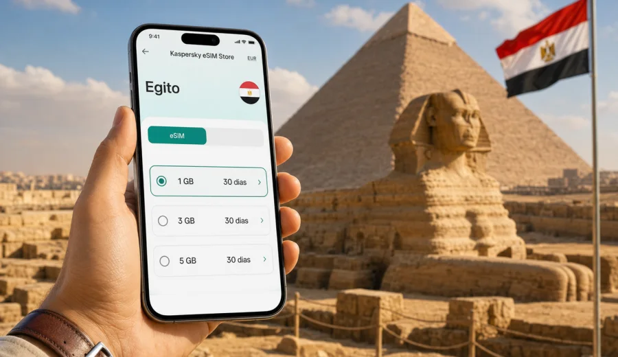 eSIM no Egito: conexão móvel e internet