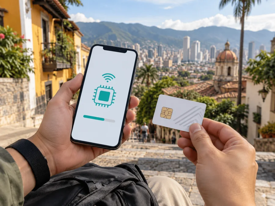 Suma Móvil eSIM na Colômbia: o que verificar