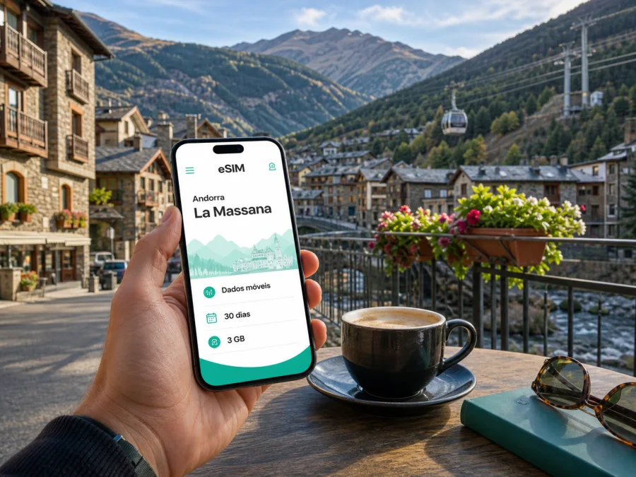 eSIM em La Massana: internet para viagem