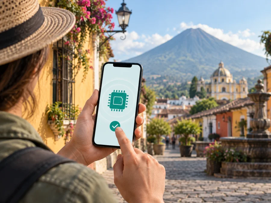 Claro eSIM na Guatemala: ativação e compatibilidade