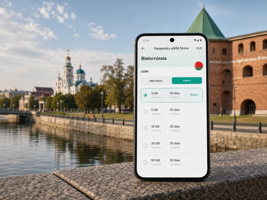 eSIM em Bobruisk: internet móvel na Bielorrússia