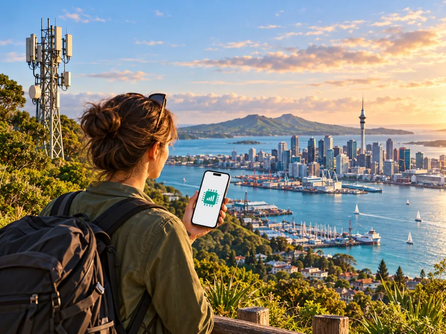 2degrees eSIM na Nova Zelândia: o que verificar