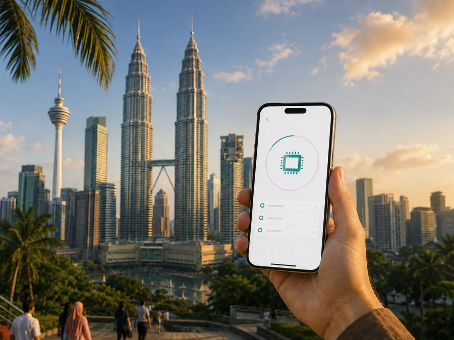 Unifi Mobile eSIM na Malásia: como ativar