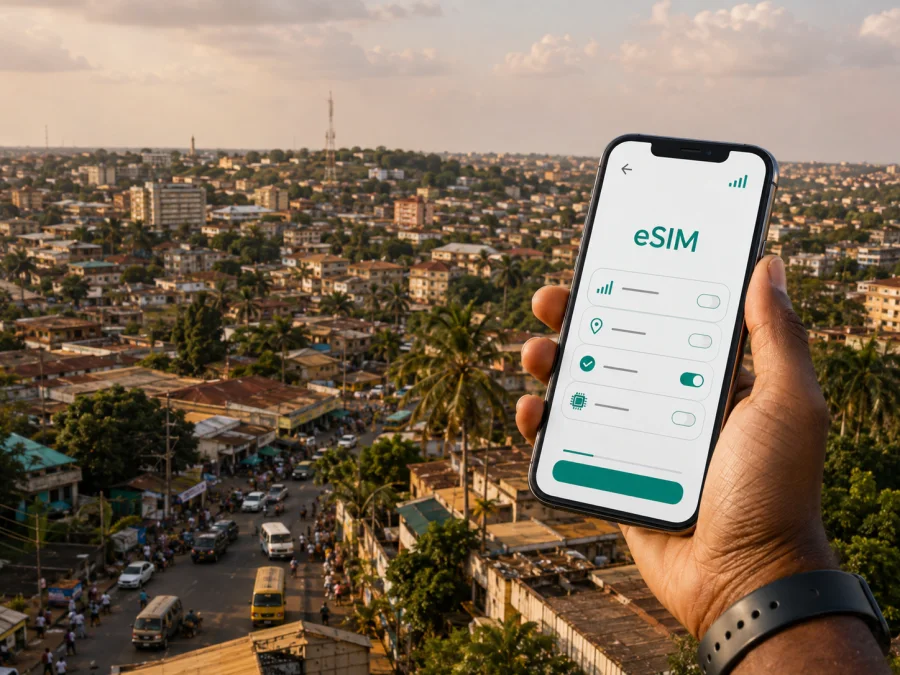 eSIM em Ibadan: internet móvel para viajar