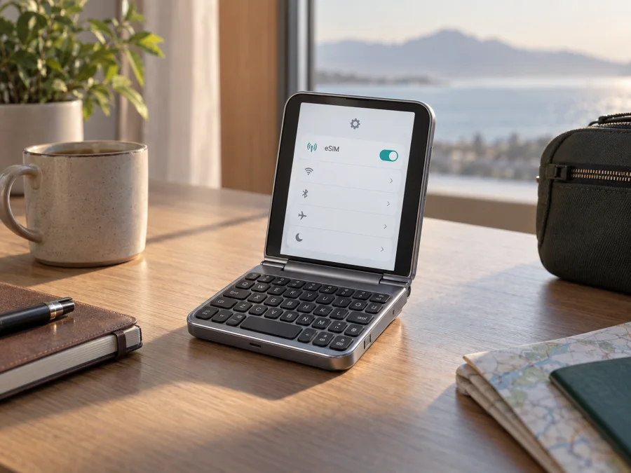 Gemini PDA eSIM: compatibilidade e configuração