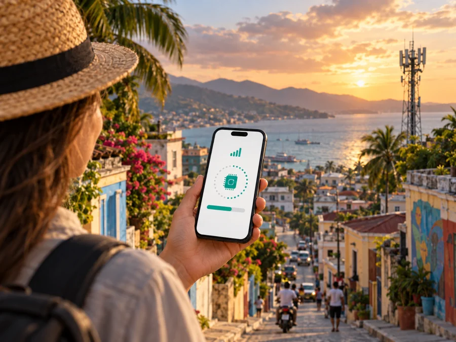 Digicel eSIM no Haiti: o que verificar
