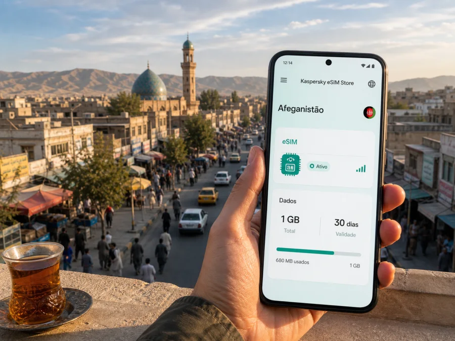 eSIM em Kunduz: internet móvel na viagem