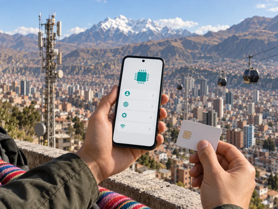 Entel eSIM na Bolívia: como ativar