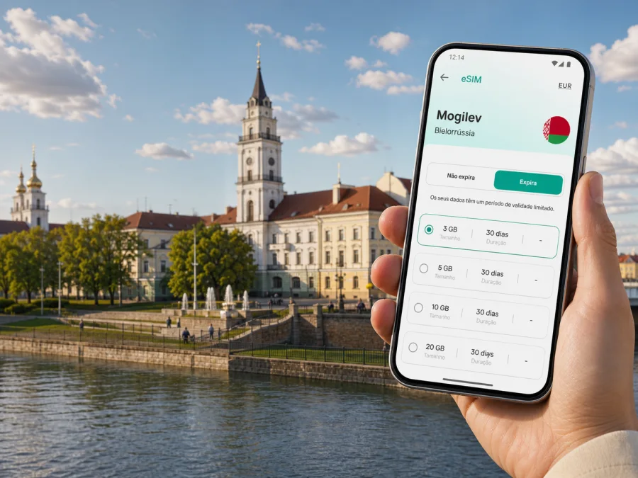 eSIM em Mogilev: internet móvel na viagem