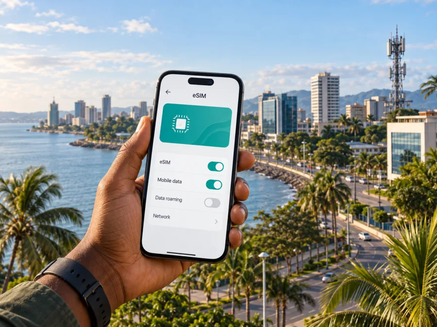 Moov Africa Gabon Telecom eSIM no Gabão