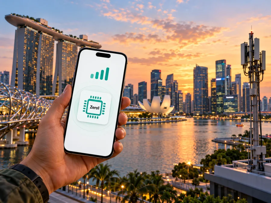 Zero1 eSIM em Singapura: o que verificar
