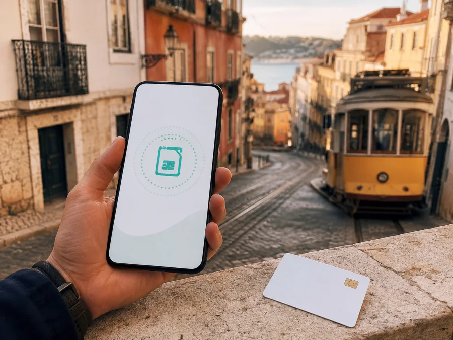 MEO eSIM em Portugal: ativação e viagem