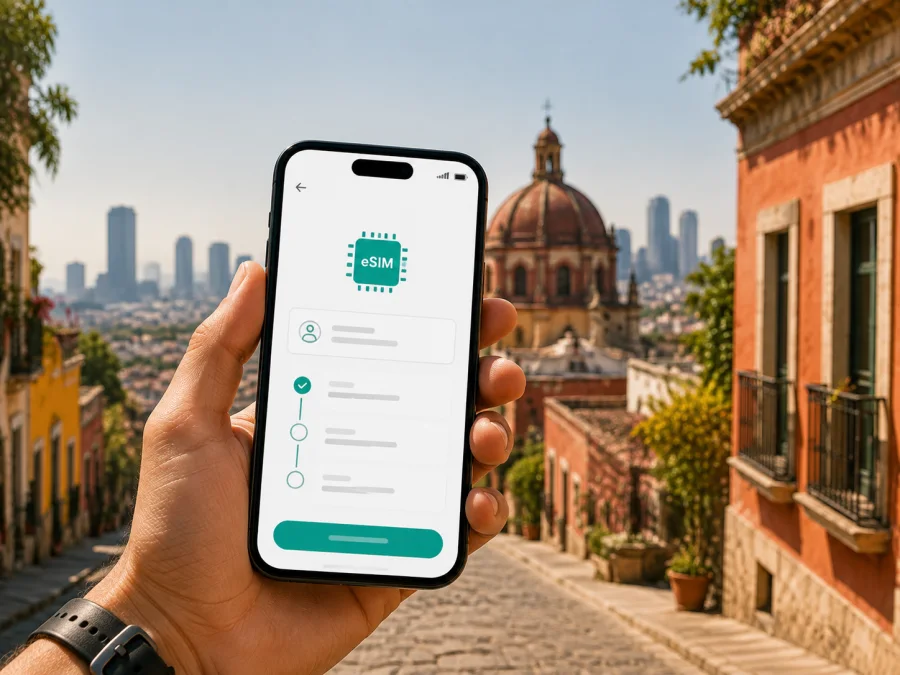 Red Compartida eSIM no México: o que verificar