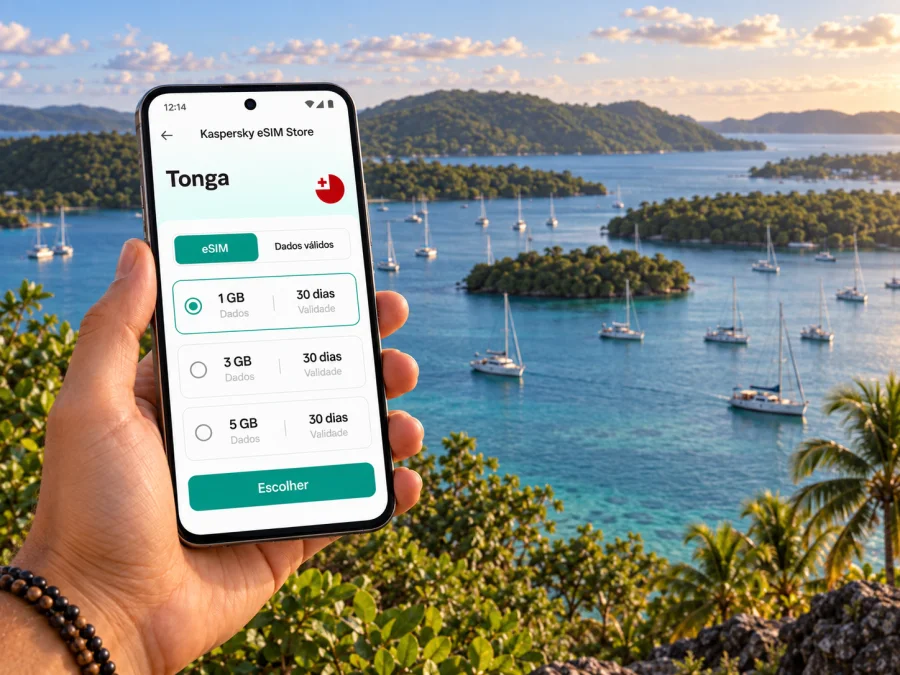 eSIM em Neiafu: internet móvel em Vavaʻu