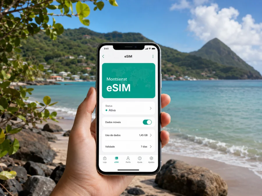 eSIM em Woodlands, Montserrat | Kaspersky