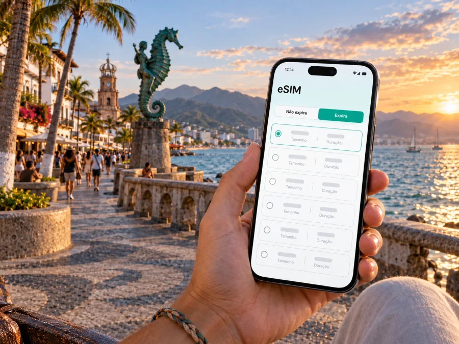 eSIM para Puerto Vallarta: internet na viagem