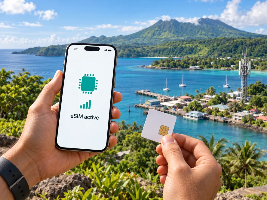 Vodafone Vanuatu eSIM: ativação e compatibilidade