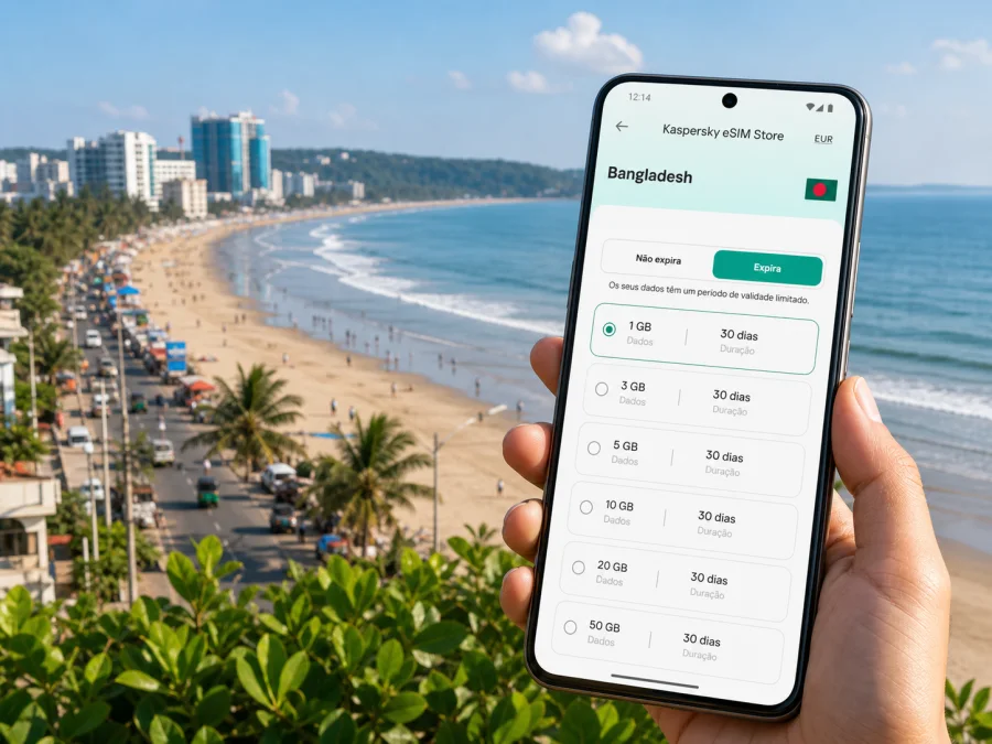 Cox's Bazar eSIM: internet móvel em viagem