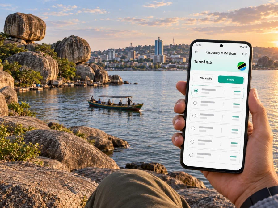 eSIM em Mwanza: internet e conexão móvel