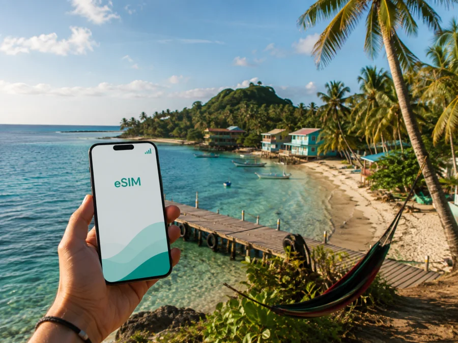 eSIM nas Ilhas do Milho: internet na viagem