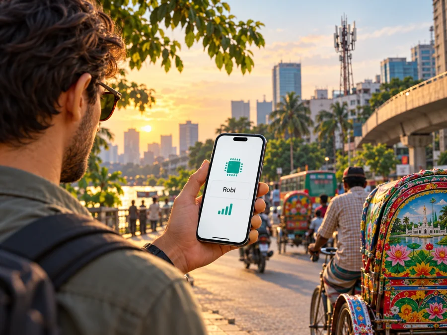 Robi eSIM em Bangladesh: o que verificar