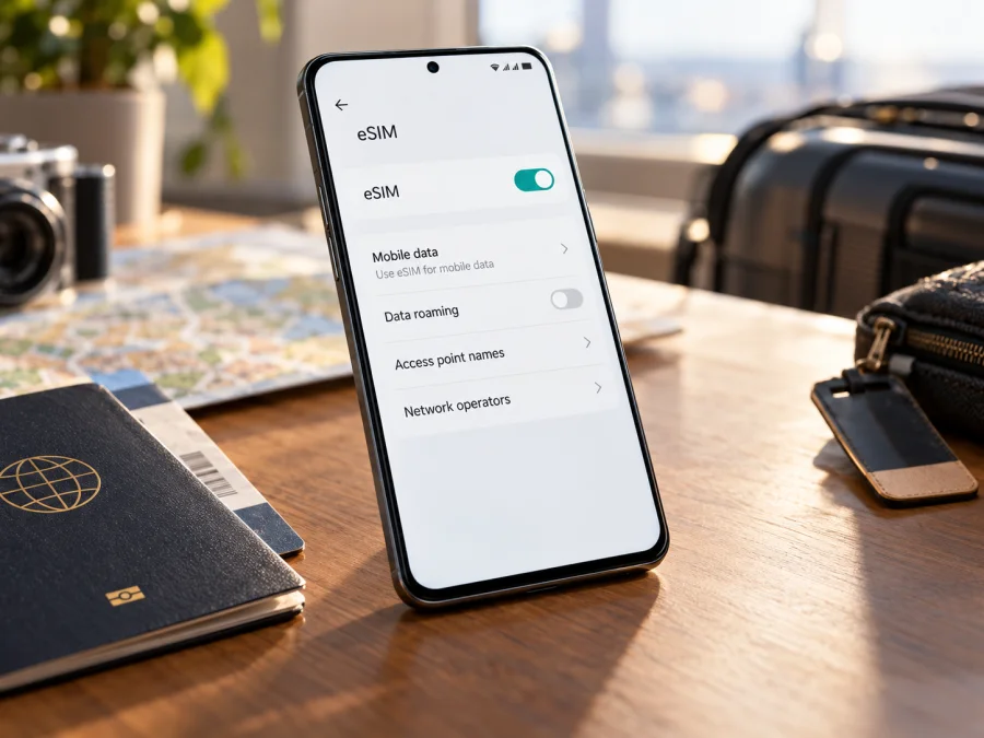 Realme GT 8 Pro eSIM: compatibilidade e instalação