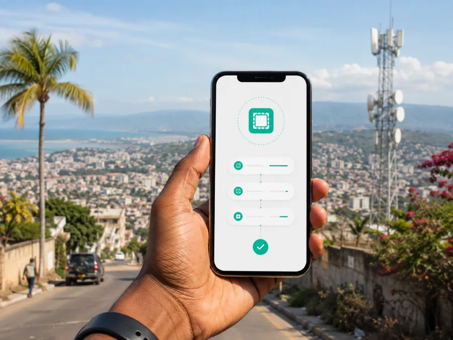 NATCOM eSIM no Haiti: o que verificar