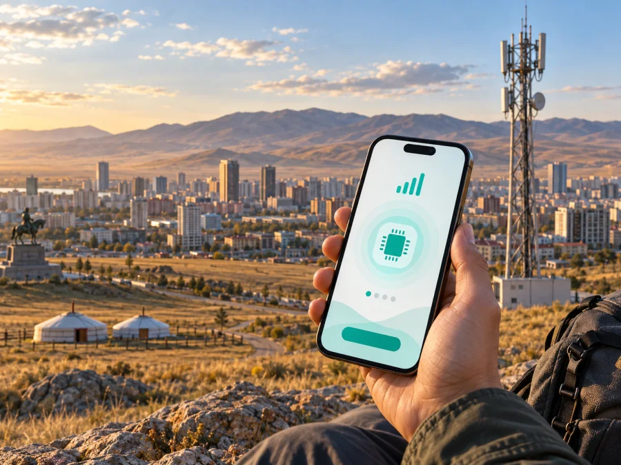 G-Mobile eSIM na Mongólia: o que verificar