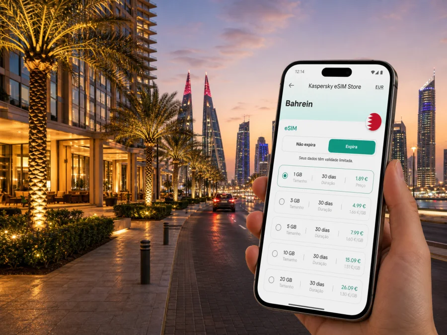 Juffair eSIM: internet móvel no Bahrein