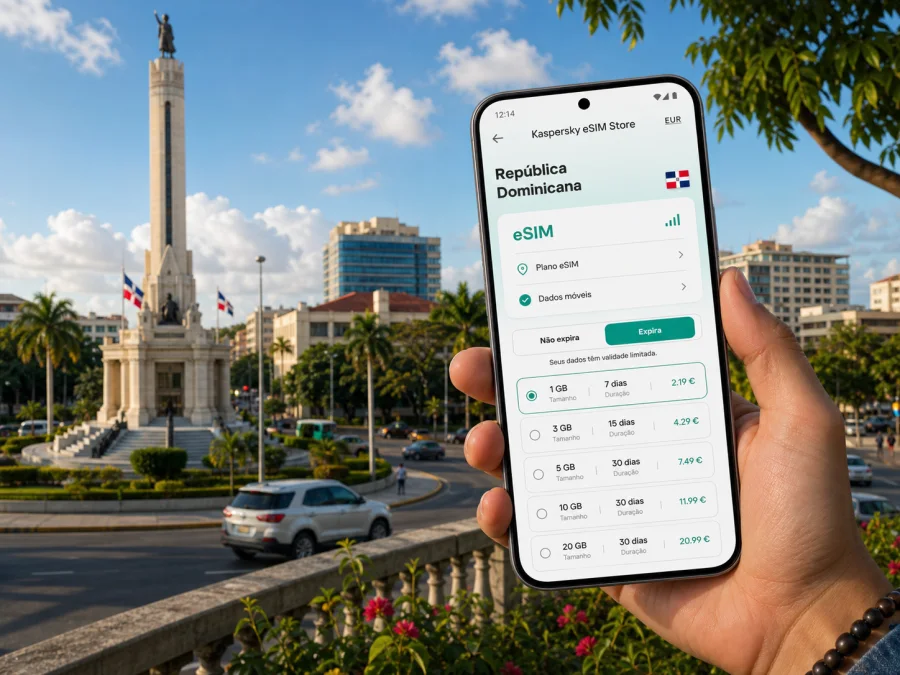 eSIM em Santiago de los Caballeros: internet móvel