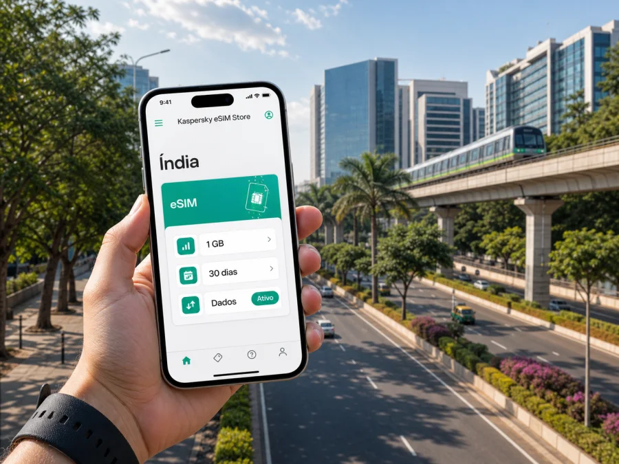 eSIM em Bengaluru: internet móvel na viagem