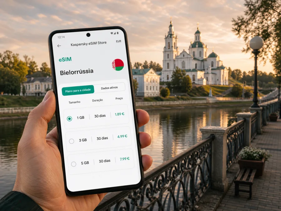Polotsk eSIM: internet móvel na Bielorrússia