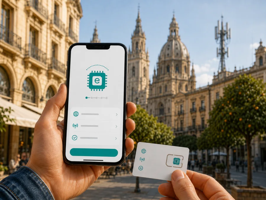 Movistar eSIM em Espanha: o que verificar