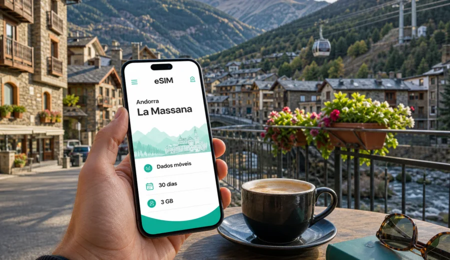 eSIM em La Massana: internet para viagem